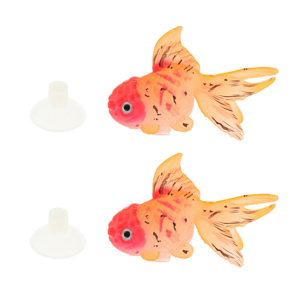 4 Pack Artificial Moving Floating Fish for Fish Tank Aquarium Decoration