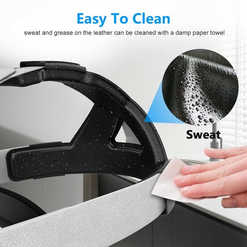 New Head Strap Pad for Oculus Quest 2,Reduce Head Pressure  Wrapped HeadX6
