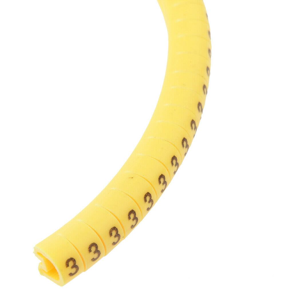 Accessories - Cable Management - Cable Marker Cable Sleeves Number 3 Pack of 100