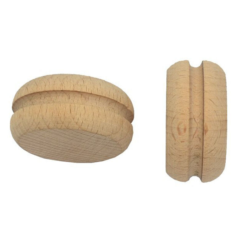 Wood Leathercraft Tool Circle Leather Edge Slicker Leather Burnisher Trea.l8