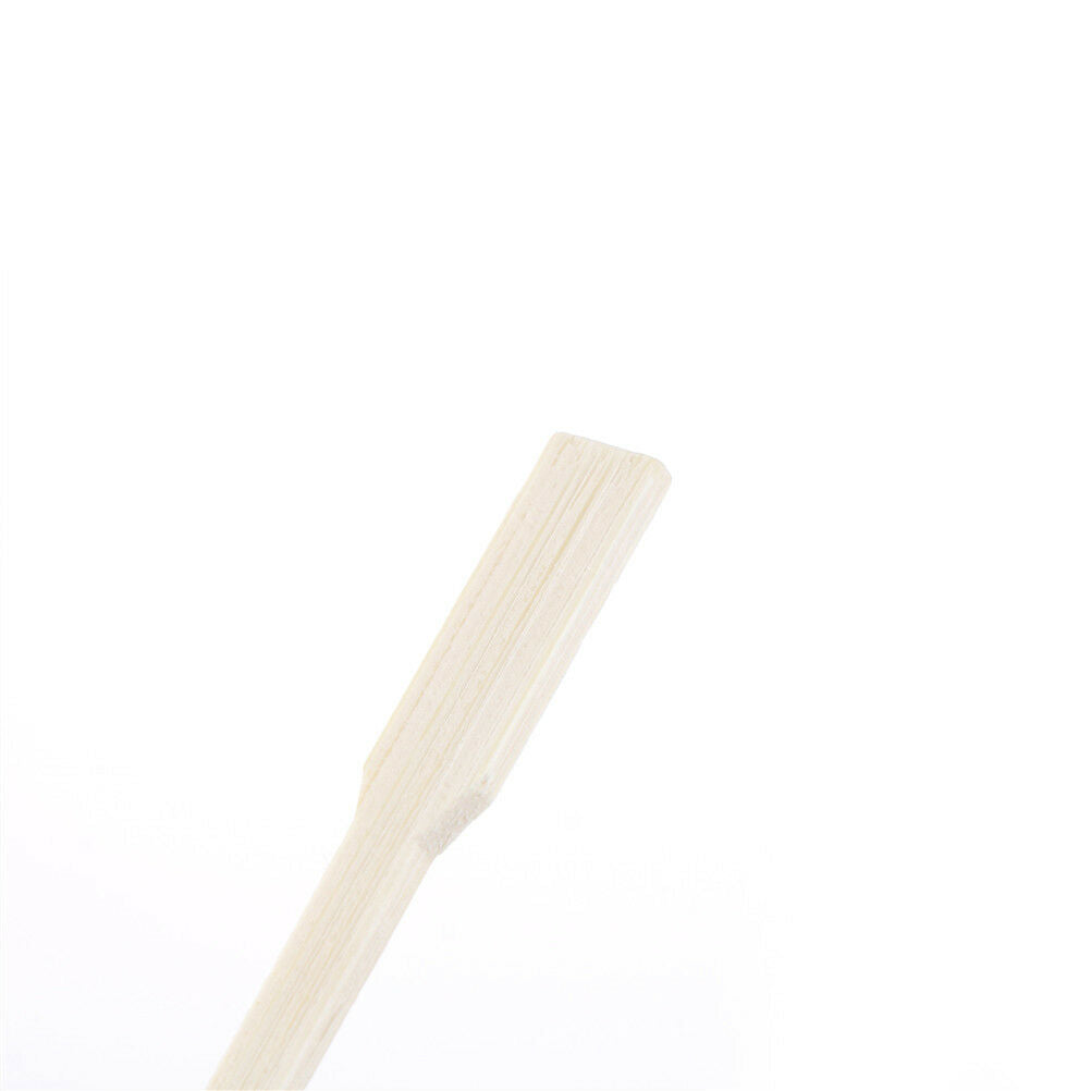 80Pcs Bamboo Disposable Wooden Fruit Fork Dessert Forks Tableware Party D.l8