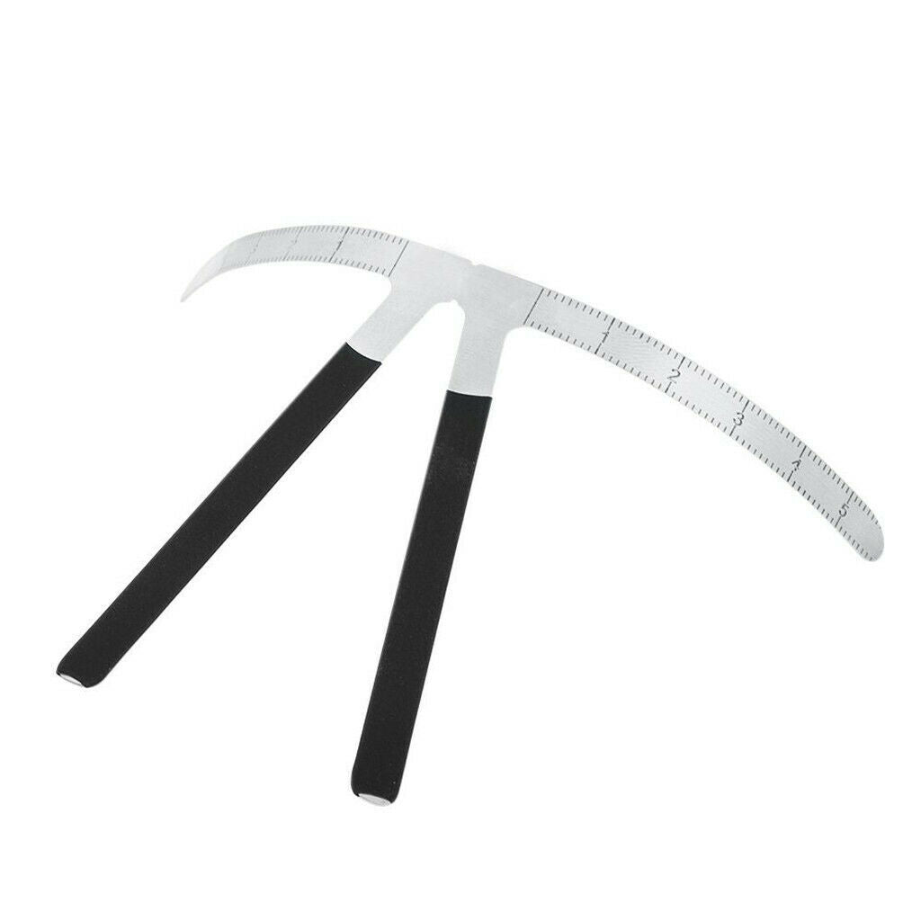 Eyebrow stencil microblading measure eyebrow tattoo ruler