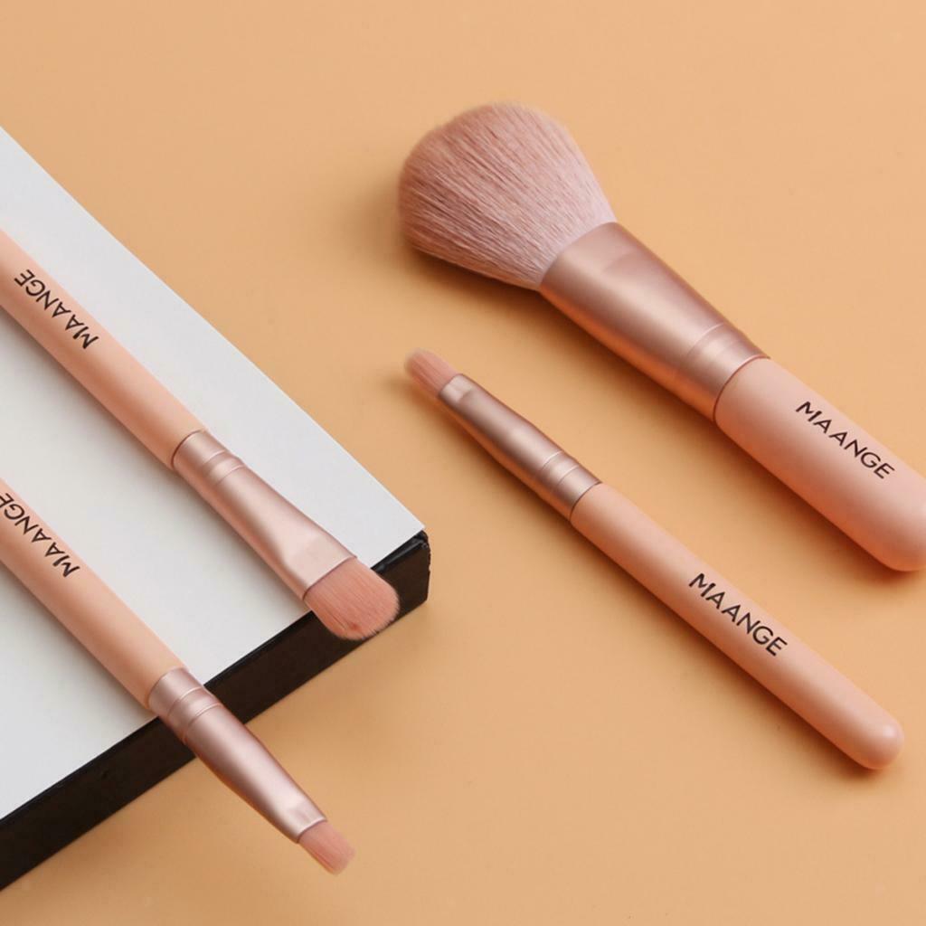 4 Packs Beauty Makeup Cosmetic Brushes Set Eyeshadow Blending Brush Tool Kit