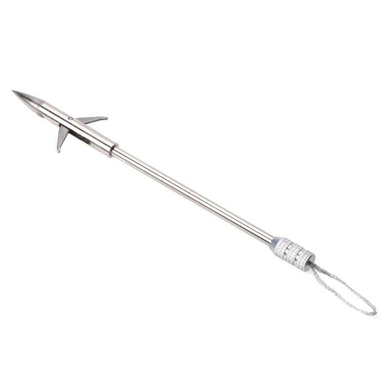 Fishing Broadhead Arrow Stainless Steel Catapult Slingshot Bow Hunting Fish Dart