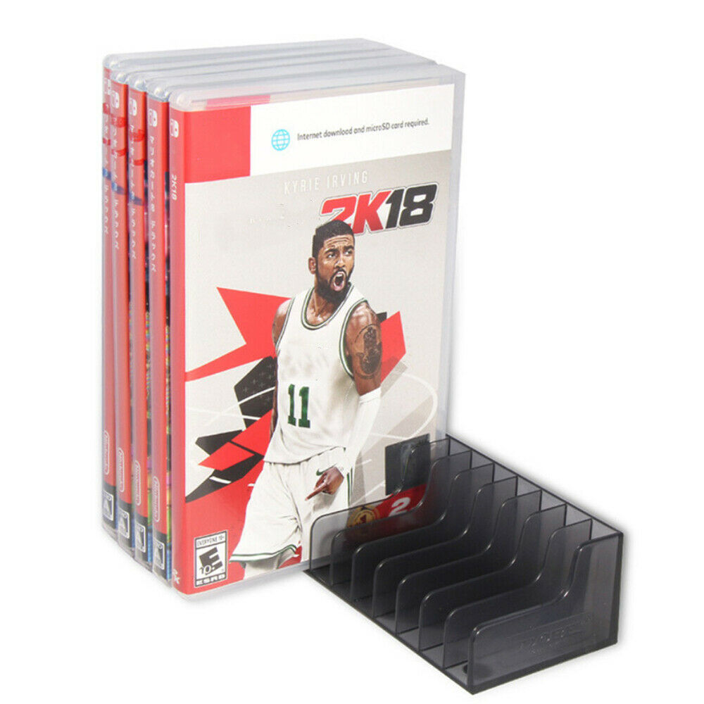 2 pcs for Switch NES Console Game Card Box Storage Stand Holder for Switch Lite