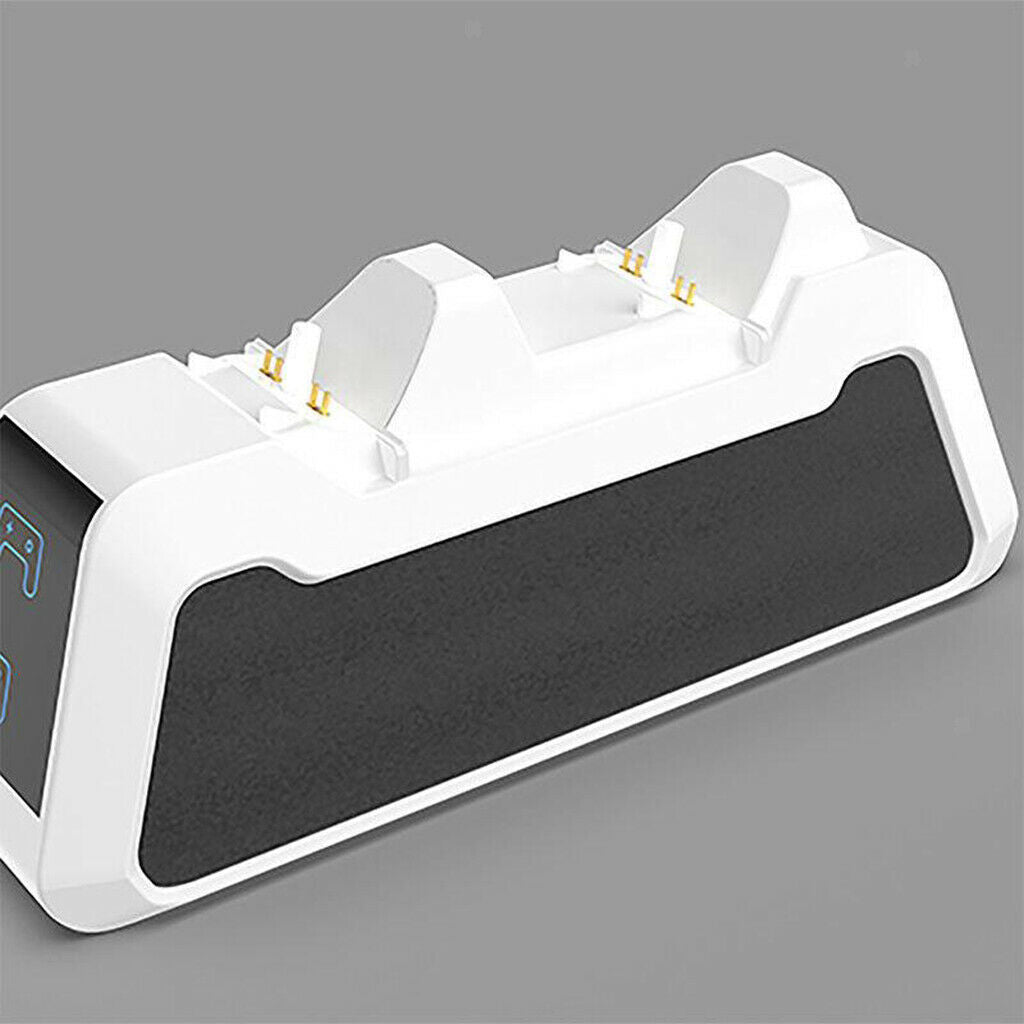 LED Light Controller Charger Fast Charging Dock Stand for PS5 Dualshock New