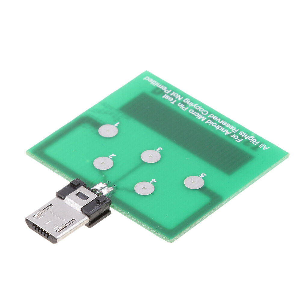 Replacement Micro USB Charging Port Flex Test Plate Battery Diagnostic Tool For