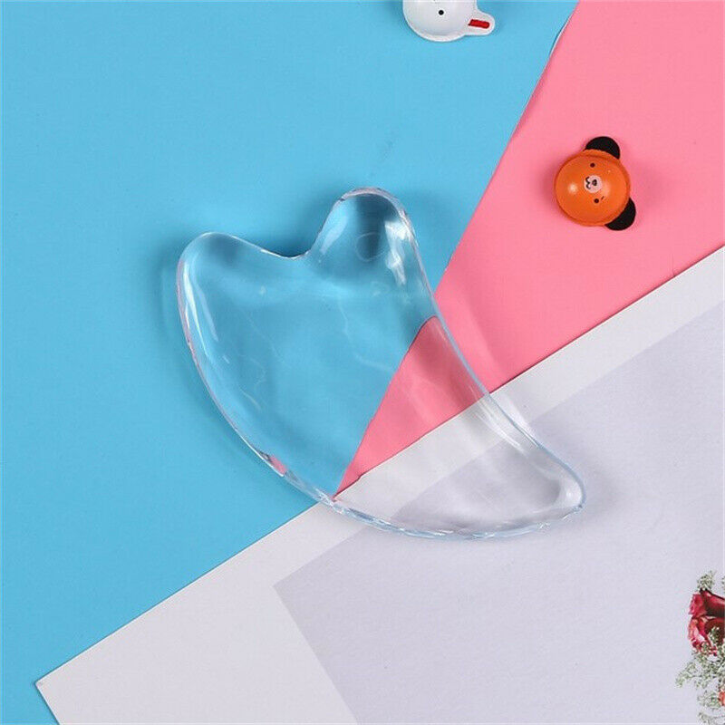 1PC Crystal Scraper Board Face Lifting Tool Gua Sha Face Massage Facial MassFCA