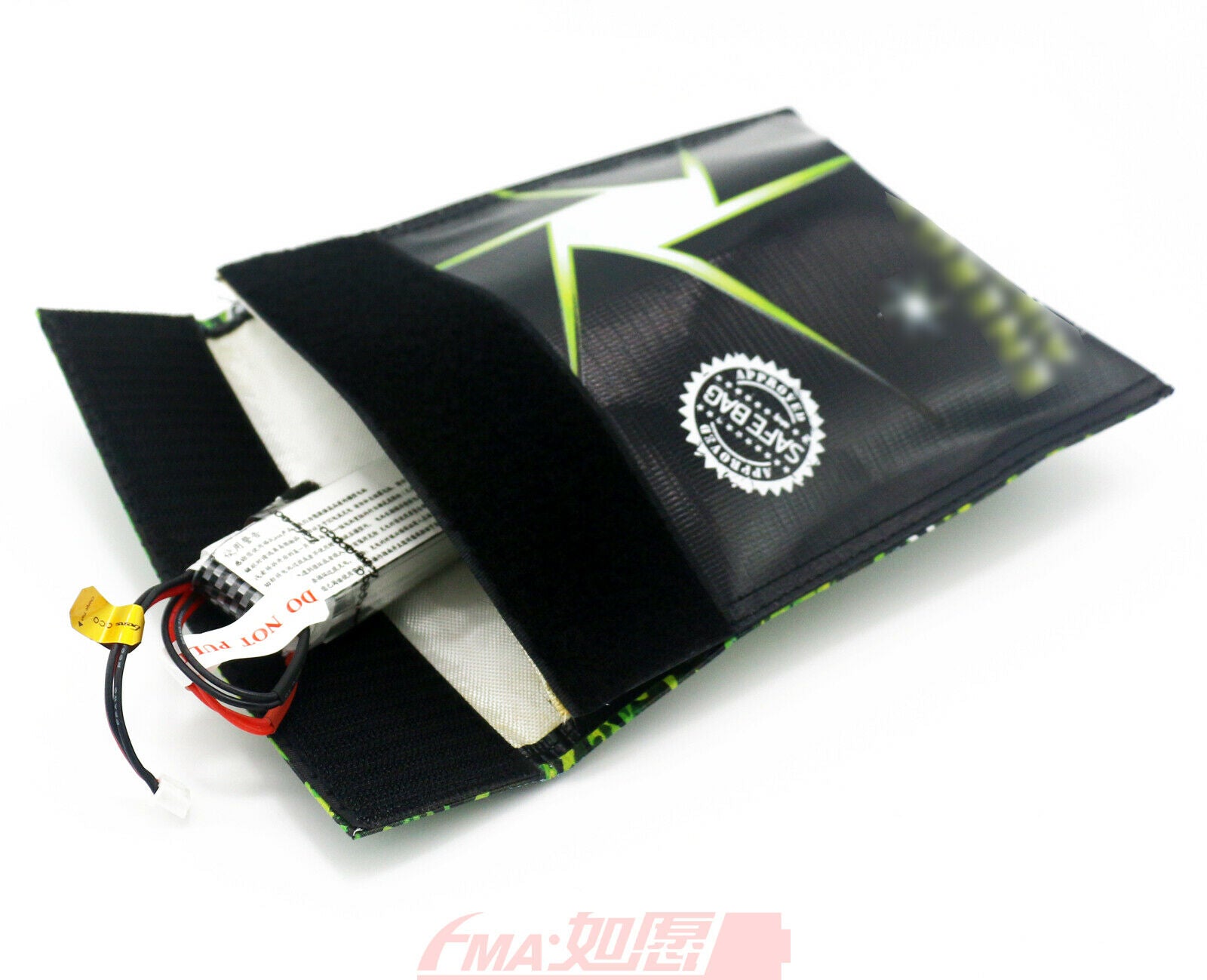 Explosion Proof Safe Bag Avoid Explode for Higher power Li-Po Li-ion Battery