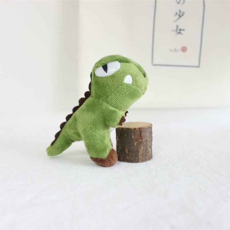 Stereoscopic Dinosaur Brooch Plush Cartoon Pin Clothes Bag Hat Accessories