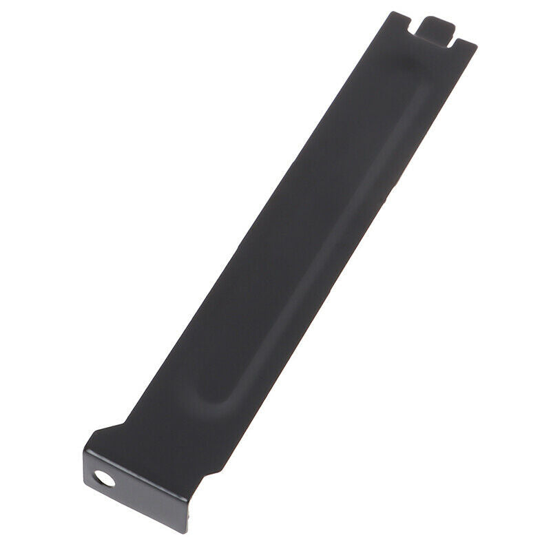 10 x Black PCI Chassis Slot Covers Bracket with Screws Blanking Pl~j fk sgL Rf