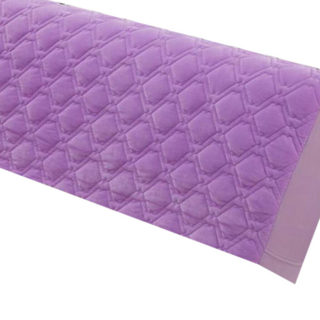 Thickening Stretch Bed Headboard Slip Cover Protector Decoration Purple