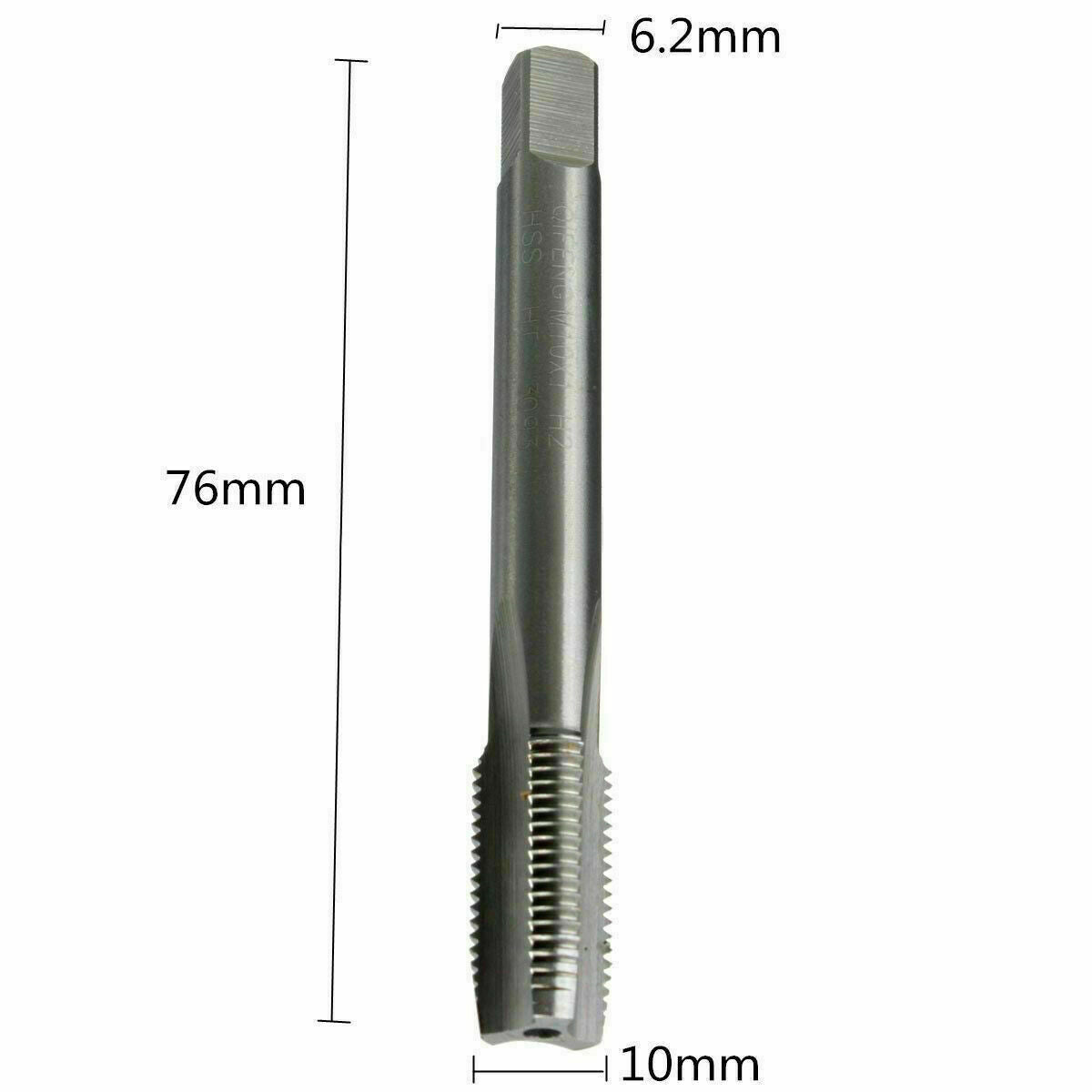 （1pcs）10mm x 1 Metric HSS Right hand Tap M10 x 1 mm Pitch high quality