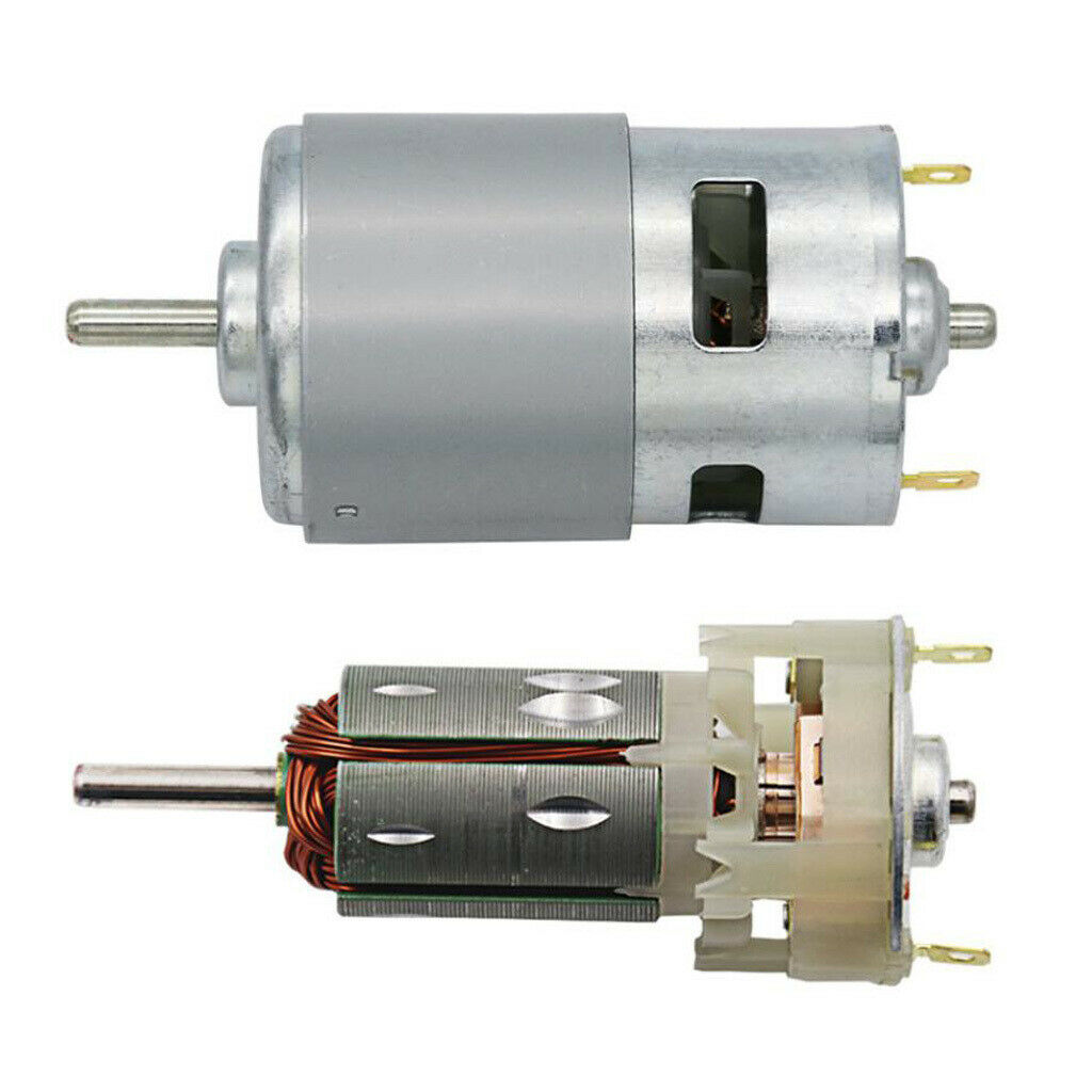 Metal DC 12V 12000RPM High Torque Electric Geared Gear Box DC 775 Motor