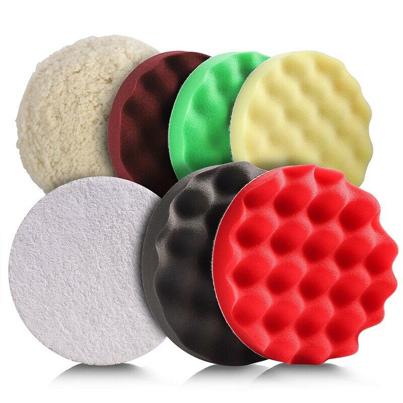 Polishing Pads,7 Pcs 7 Inch(180mm) Buffing and Polishing Pads Kit, Perfect forT5
