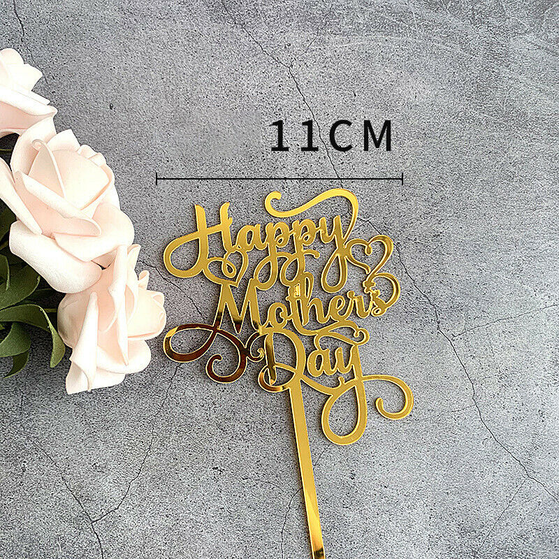 Happy Mother`s Day Cake Toppers for Mother`s Day Dessert Decor Cake Topp.l8