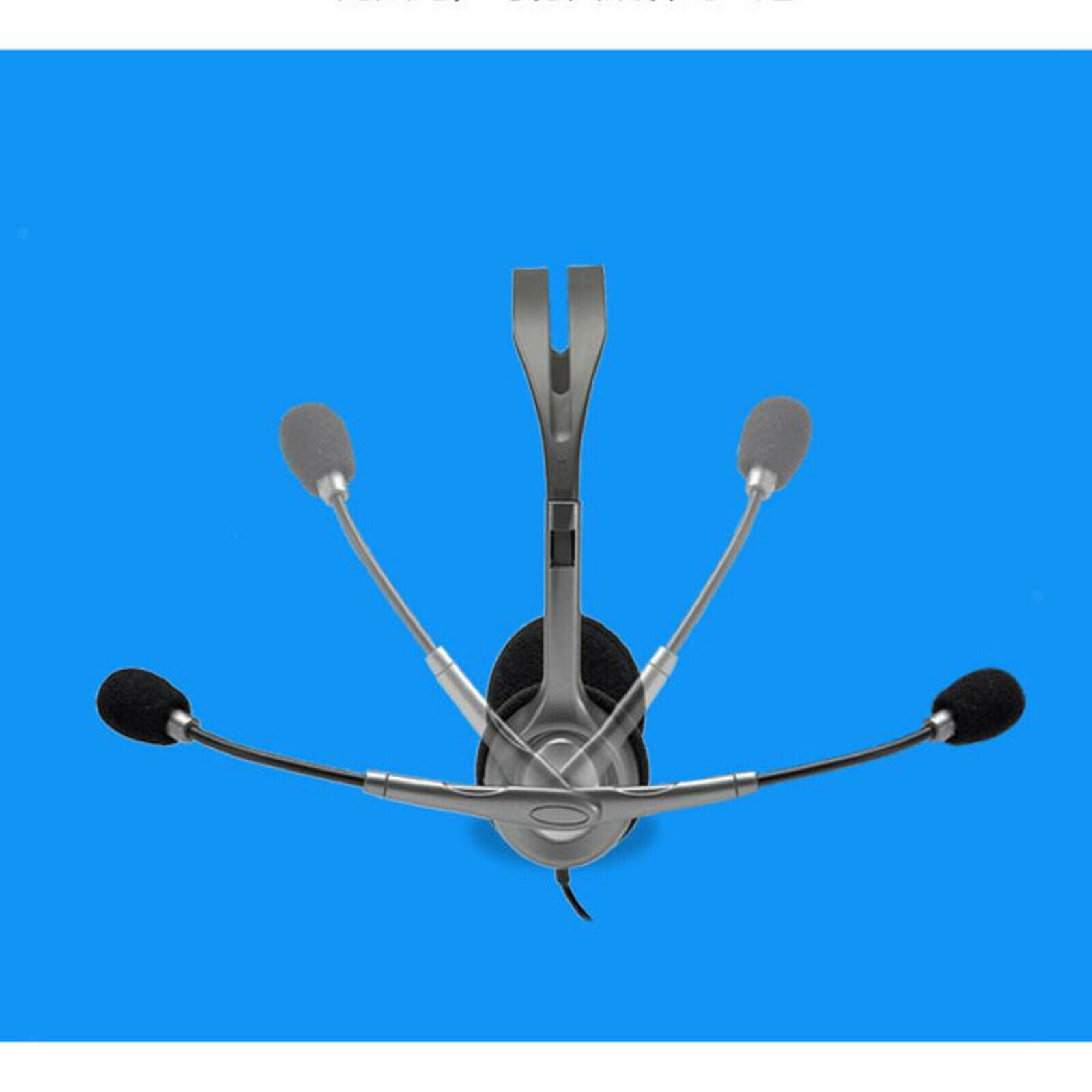 3.5mm Light Wired Headphone Exams Headset for Computer PC Education Gaming