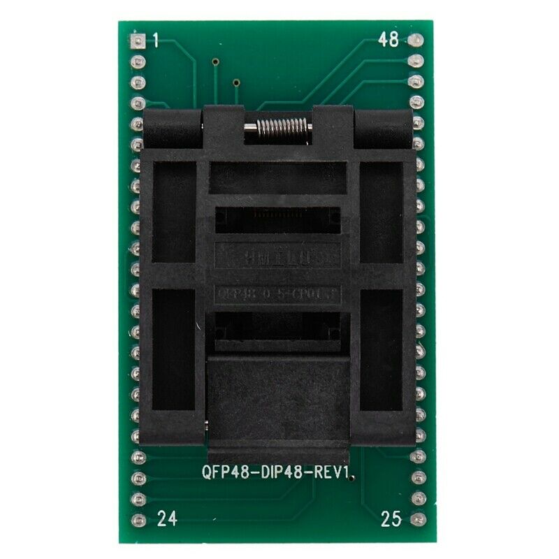 Tqfp48 Qfp48 To Dip48 0.5Mm Pitch Lqfp48 To Dip48 Programming Adapter Mcu TestM7
