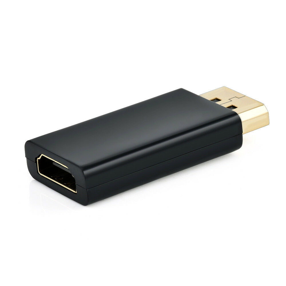 New Mini Display Port DP Male To HDMI Female Adaptor Adapter Converter For HDTV