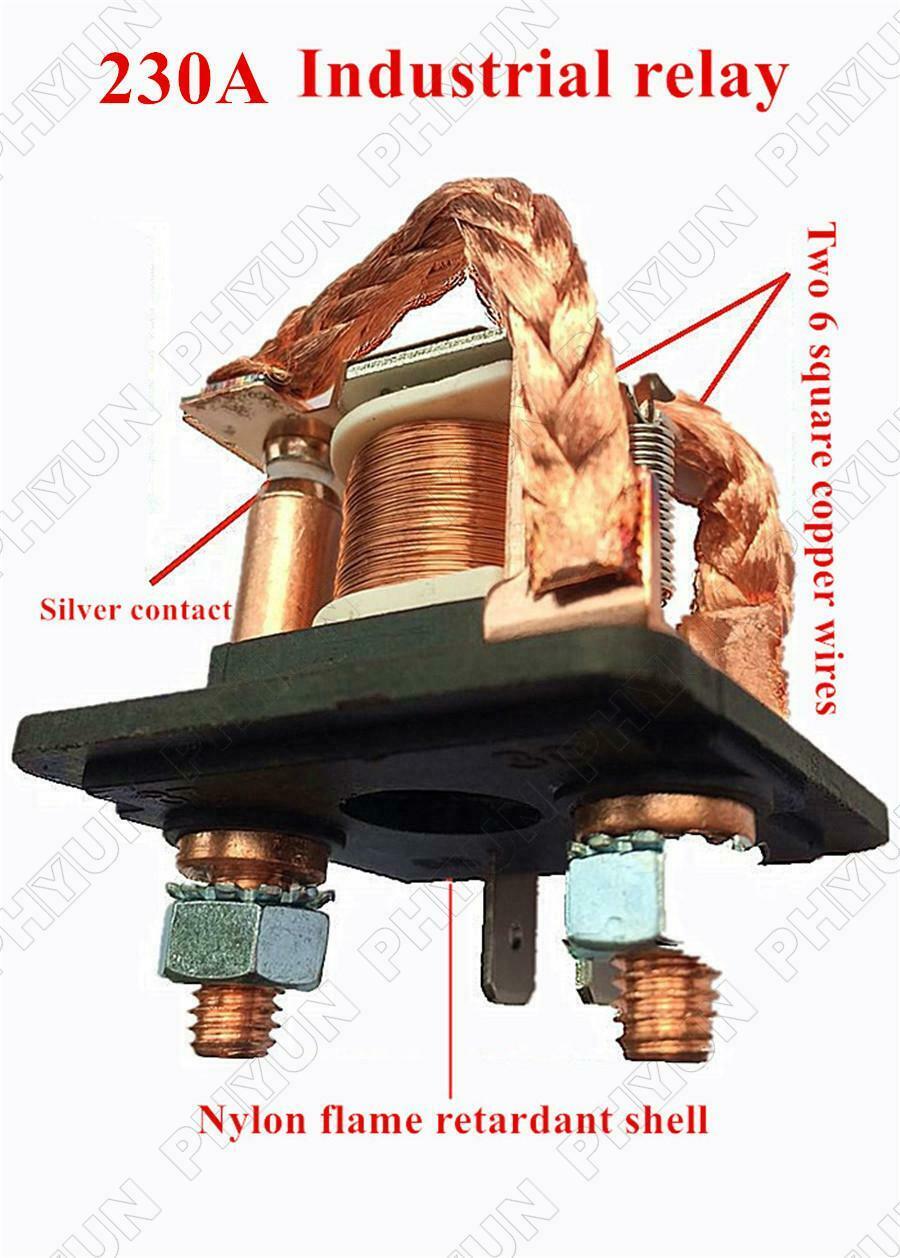 12V 230A Remote Control Car Battery Disconnect Cut Off Isolator Master Switches