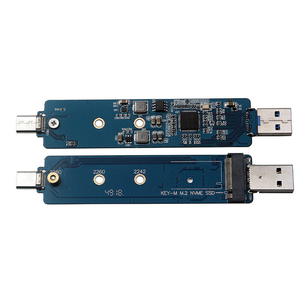 ngff m.2 NVMe SSD to USB 3.1+type-C HDD Enclosure Type-C Hard Disk Drive Case