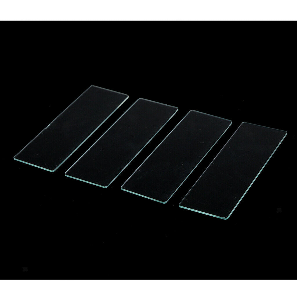 Glass Pre-cleaned Microscope Slides Ground Edge Kids Basic Biological Science