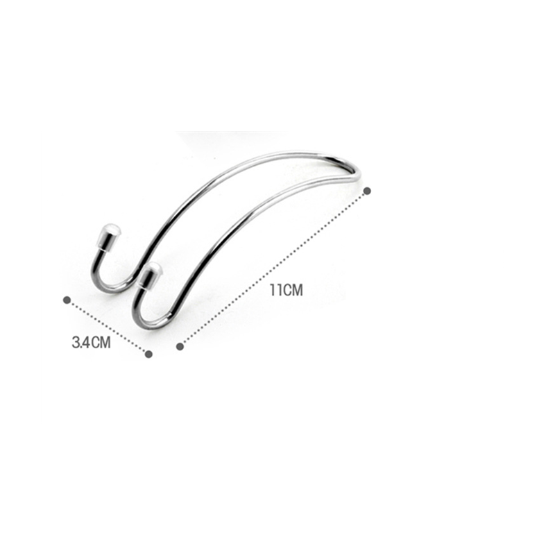 2Pcs Car Seat Headrest Hanger Bag Hook Holder for Bag Storage Auto Fastener Clip
