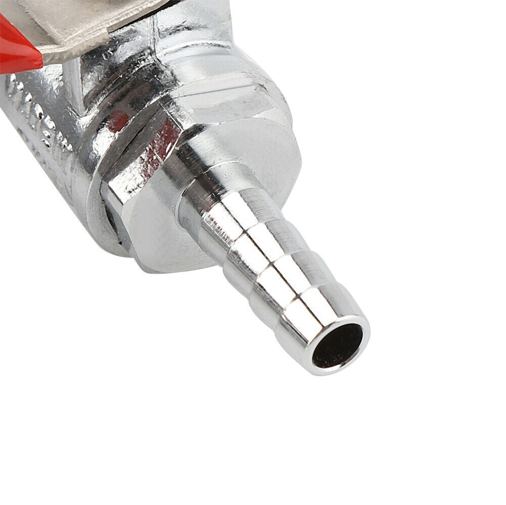 2 Way Gas Distribution CO2 Manifold 5/16" Splitter Beer Integrated Check Valve