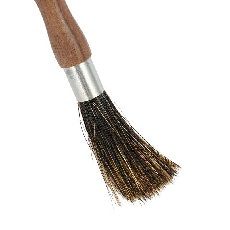 Coffee Grinder Powder Cleaning Brush Coffee Machine Brush Wood Handle Pig BrisJ6