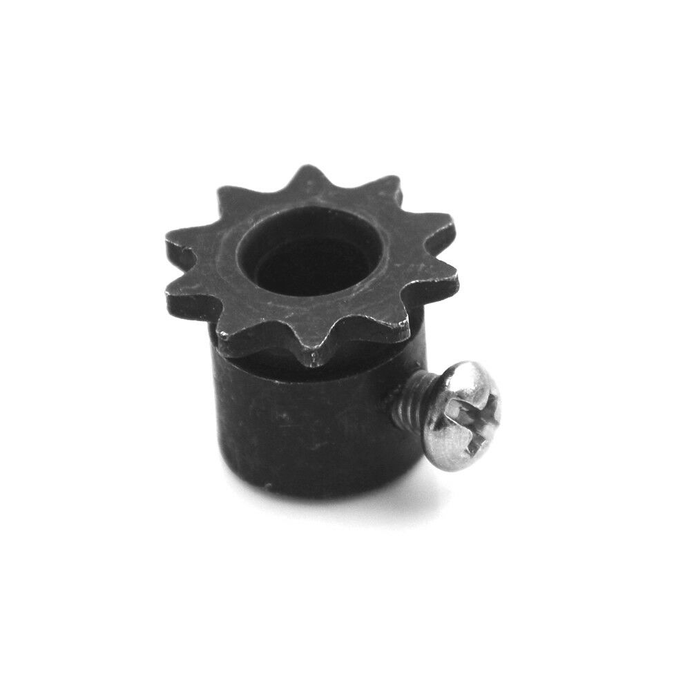 8mm Bore 10 Teeth 10T Metal Pilot Motor Gear Roller Chain Drive Sprocket BDAU