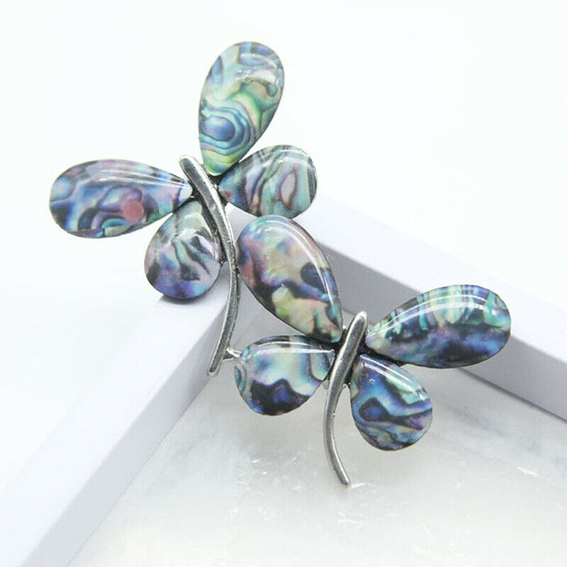 Double Butterfly Brooches for Women Fashion Insect Pin Brooch Accessor JYA LU