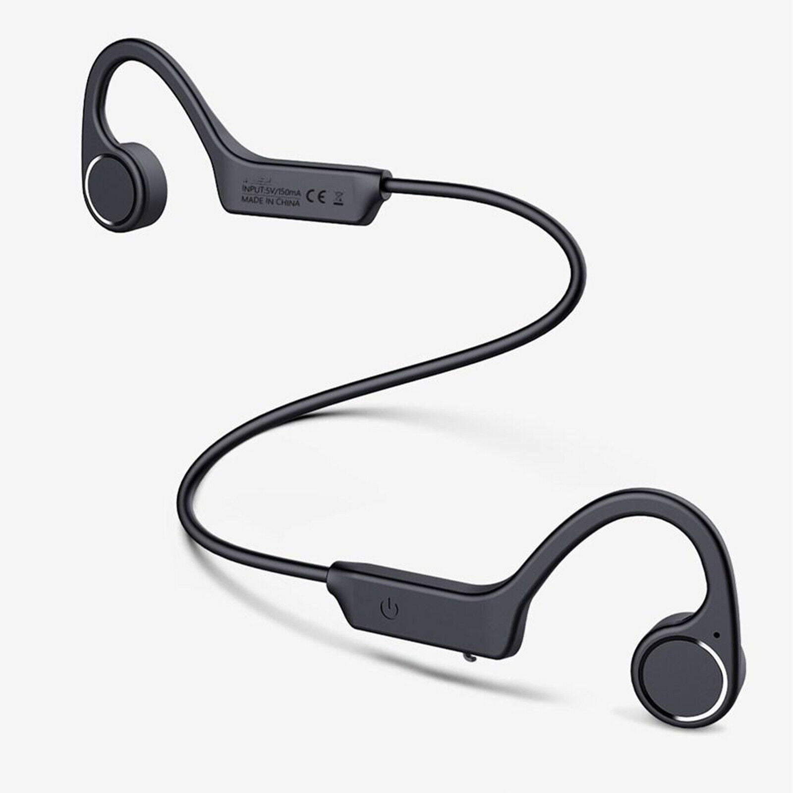 Open Ear Bluetooth Neckband Headset Hand-Free Stereo Earbuds Lightweight