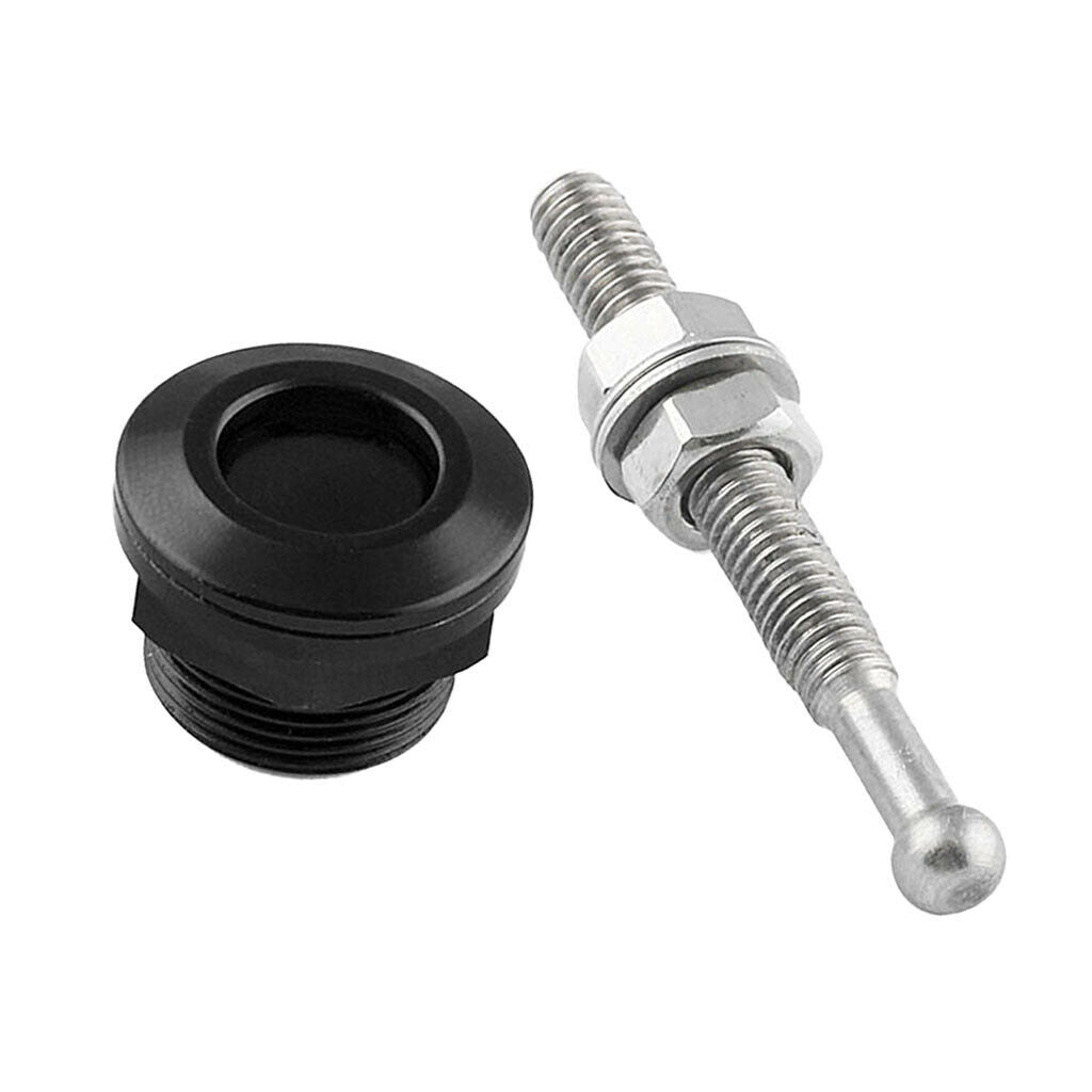 Sety of 10 SUV Push Button Hood Lock 0.87" Diameter Polished Hood Lock