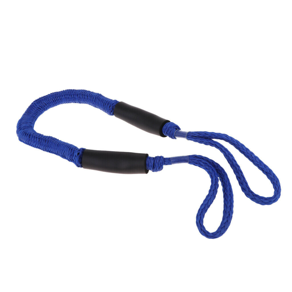 4pcs 5ft Heavy Duty Nylon Marine Boat Bungee Dock Line Mooring Cord Tie