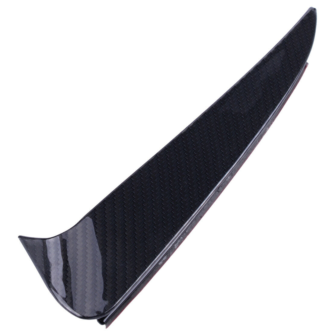 Carbon Fiber Style Rear Bumper Lip Splitter Canard fit for Benz W205 4D Atn