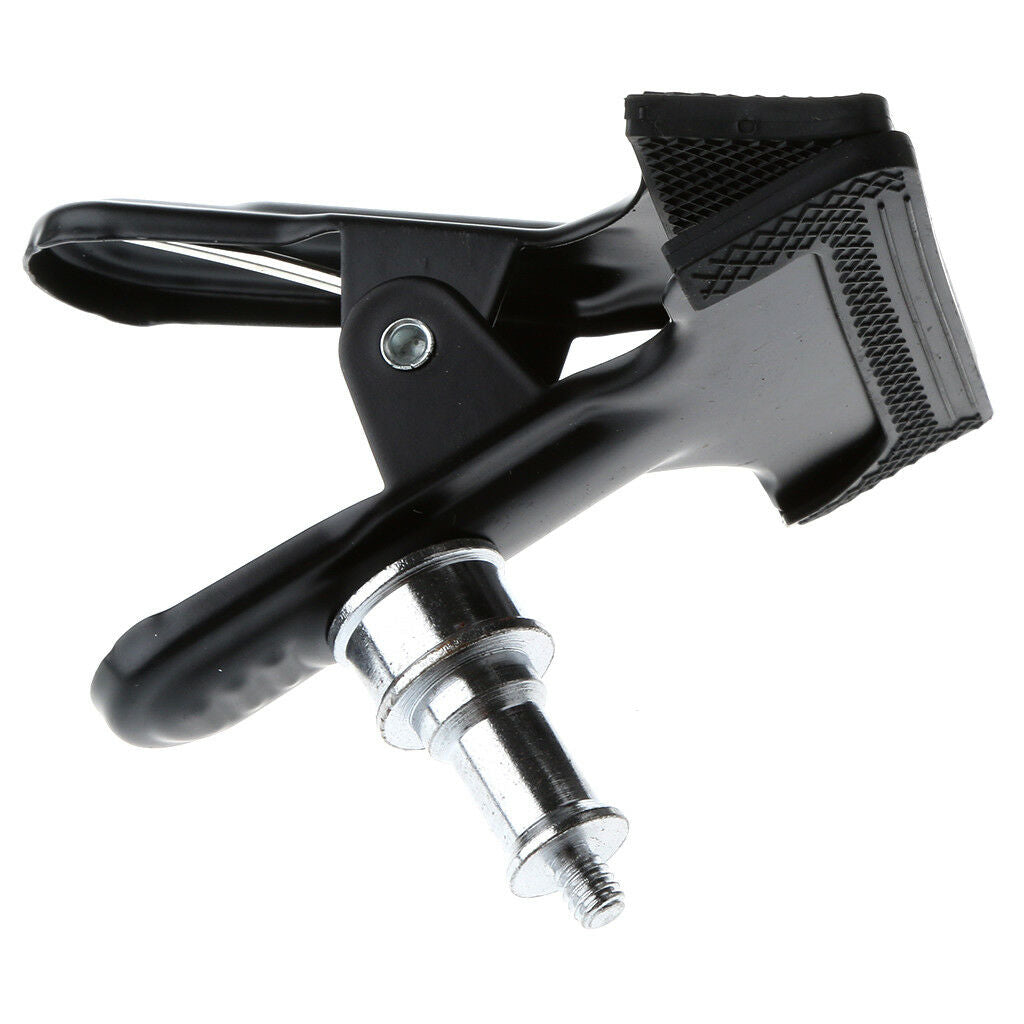 Heavy Duty Clamp Clip 1/4" Screw for Photo Studio Camera Flash Light Stand