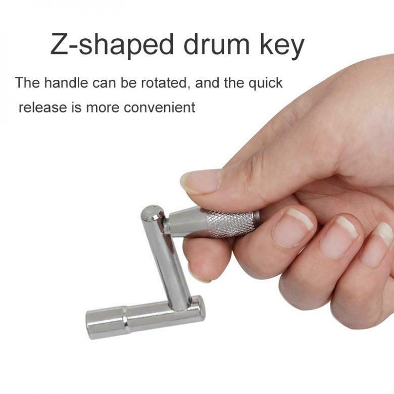 Durable Z Shape Jazz Snare Drum Key Quick Remove Wrench Drum Tuning Key