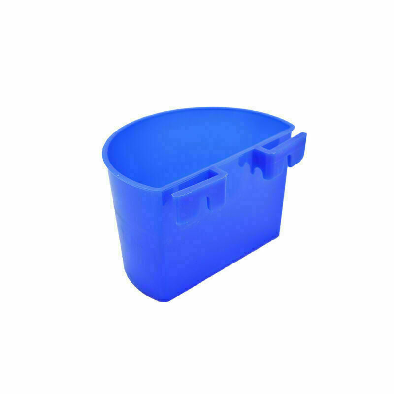 10 X Cup Hanging Water Feed Cage Cups Boxes For Poultry Rabbit Chicken Supplies