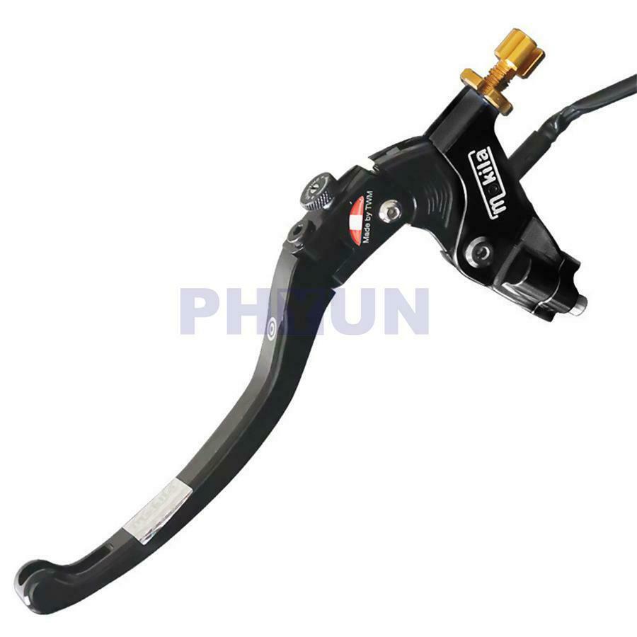 1pc Black Motorcycle Cable Clutch Lever Perch Brake Lever CNC For 22mm Handlebar