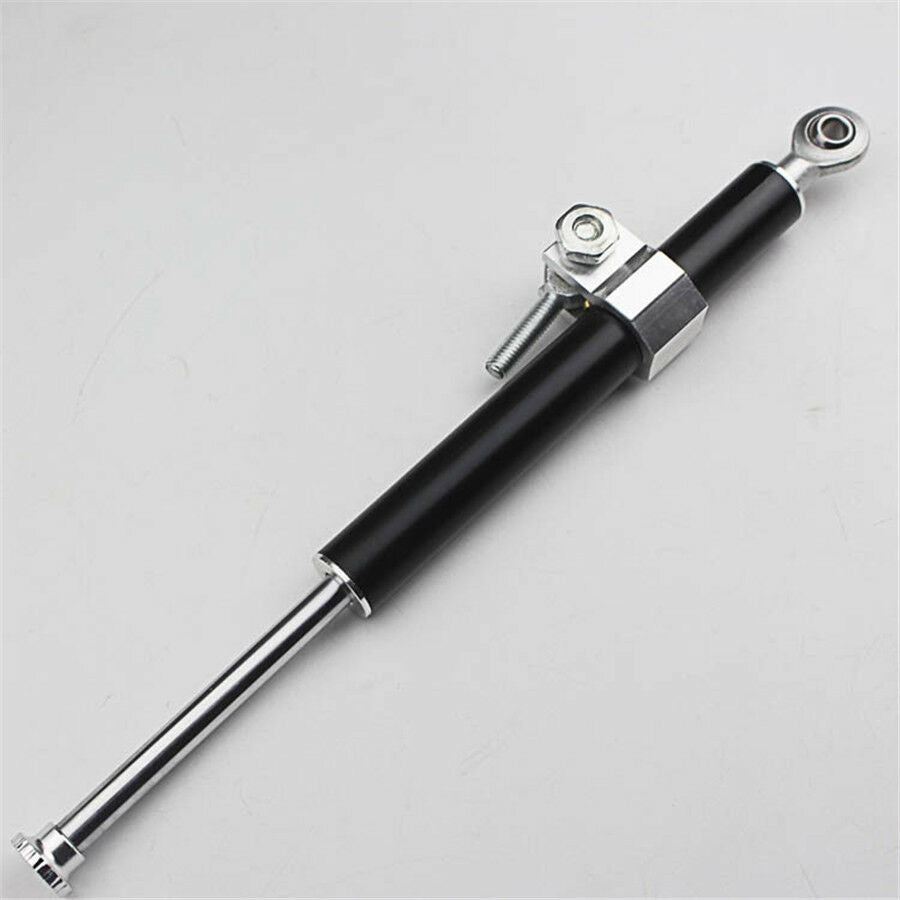 Universal Adjustable 330mm Motorcycle Aluminum Steering Damper Stabilizer Linear