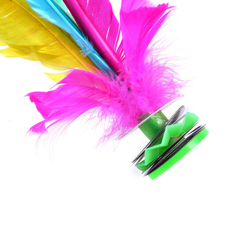 Colorful China Jianzi Footbal Foot Kick Chicken Feather ShuttlecockFor Fi.l8