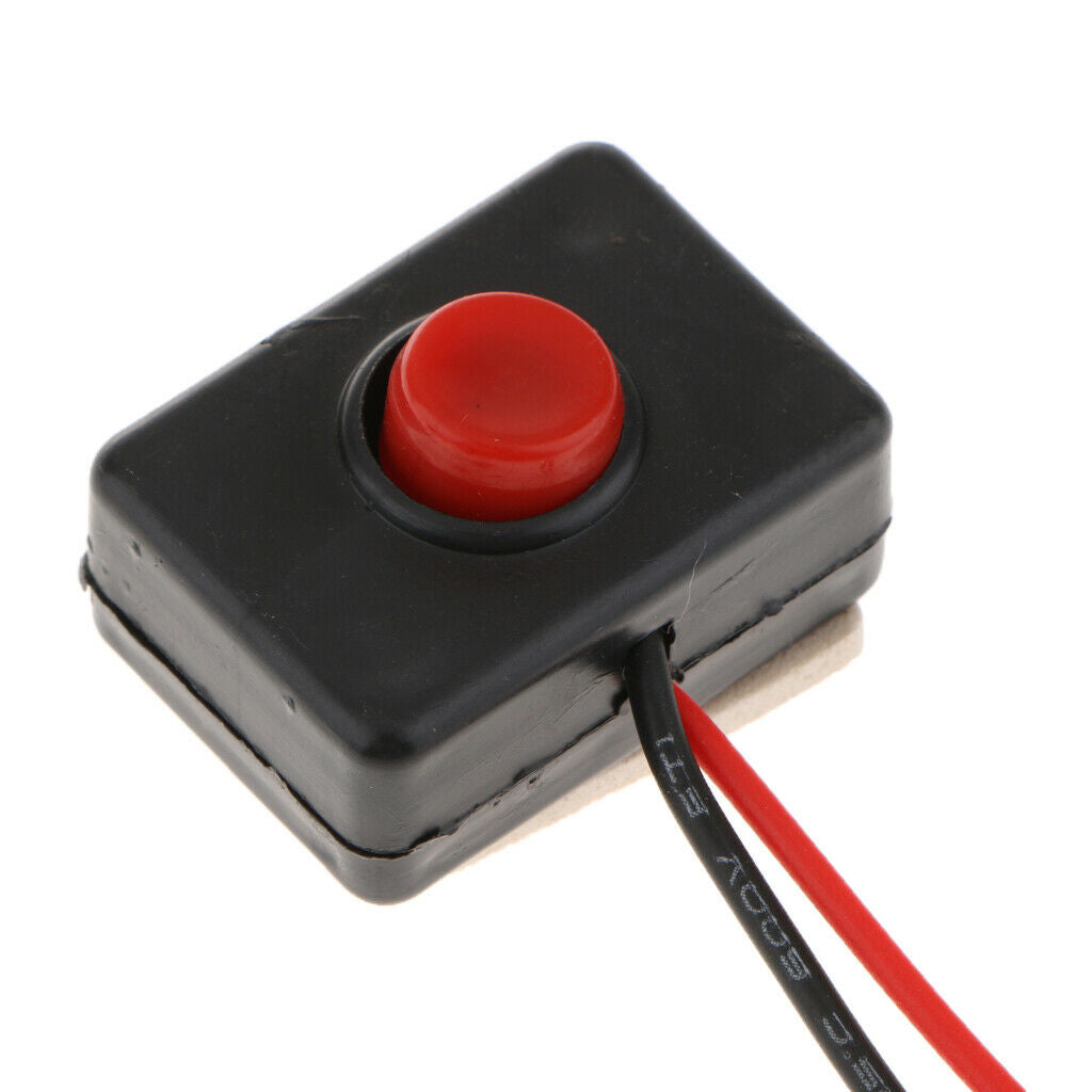 5 Pieces Car Truck ATV Bus Motorcycle Horn SPST Momentary Wired Push Button