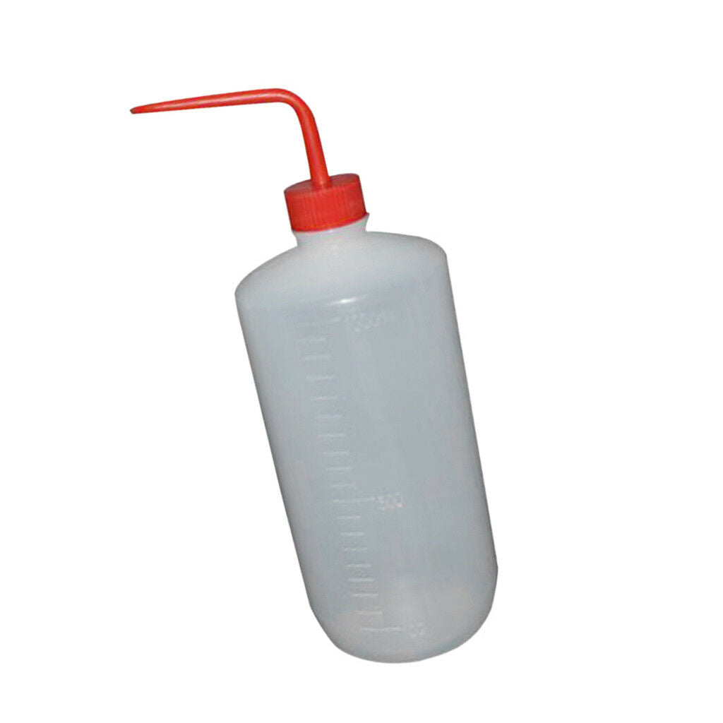 1000ml Plant Watering Can Squeeze Watering Curved Water Bottle Garden Red