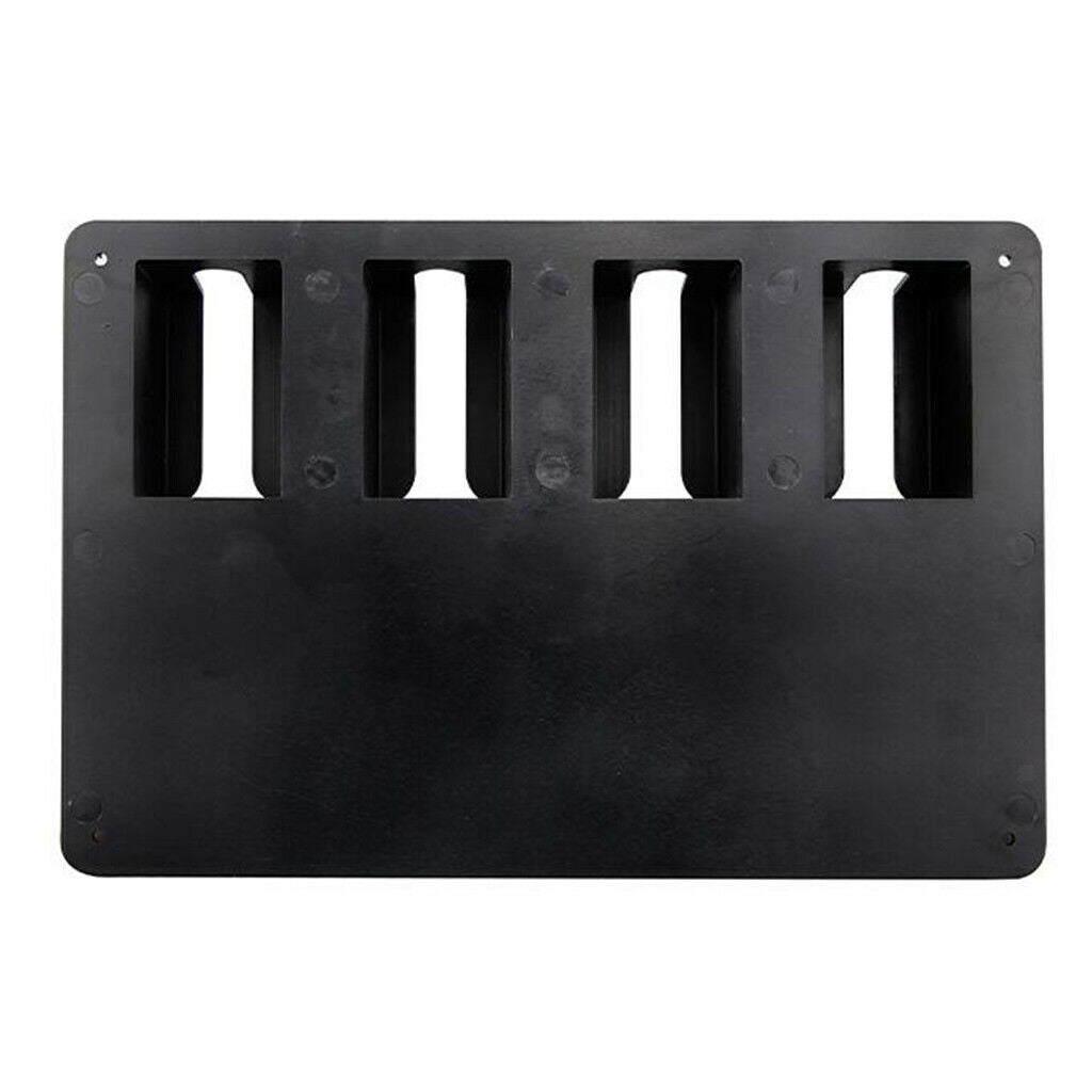 Professional High Temperature Plastic Barber Tools Storage Rack Convenient