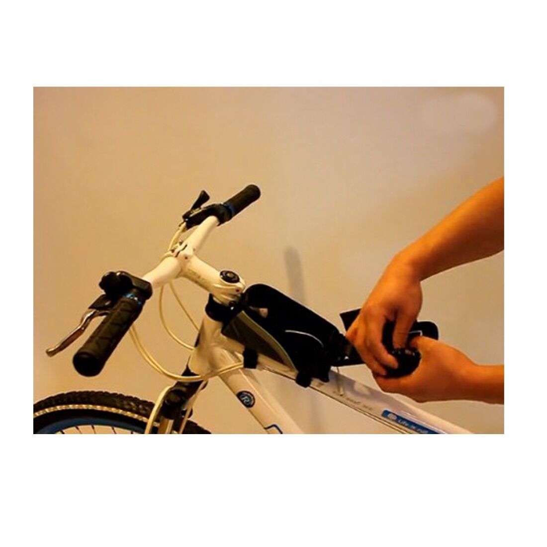Roswheel Bike Bicycle Cycle 600D Front Tube Bag Case Package 4.8" Phone