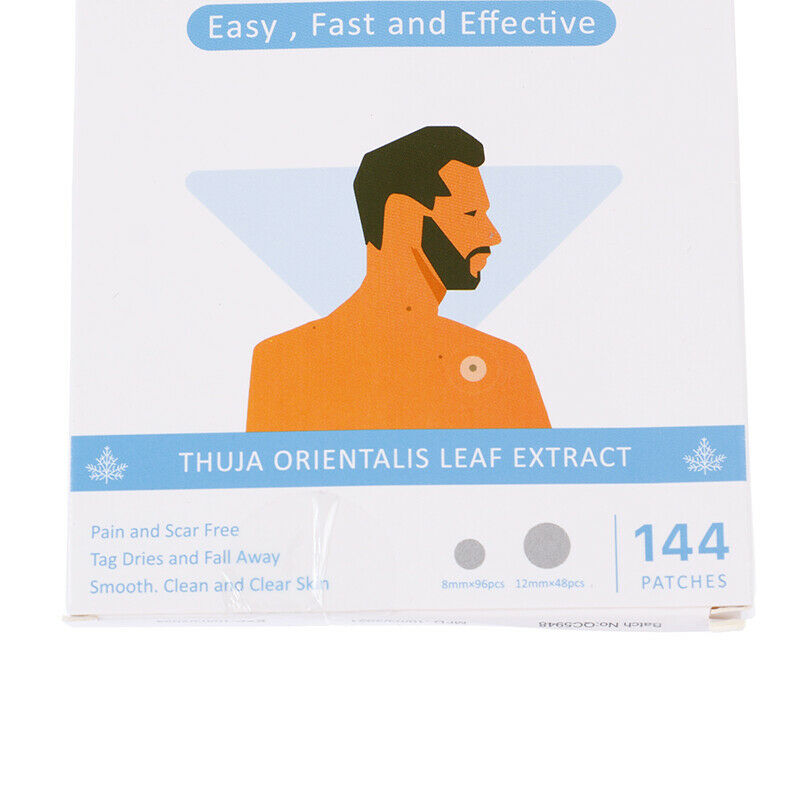 144PCS Skin Tag Acne Patch Hydrocolloid Acne Skin Tag Invisible Remover P.l8