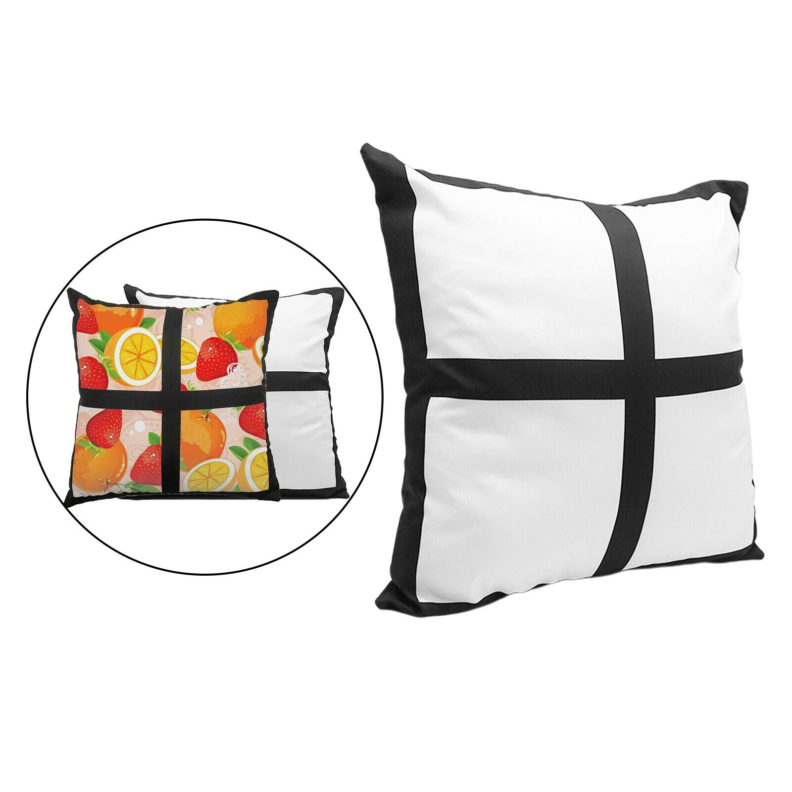 Heat Press Printing Sublimation Blanks Pillow Cases Cushion Covers 40x40cm