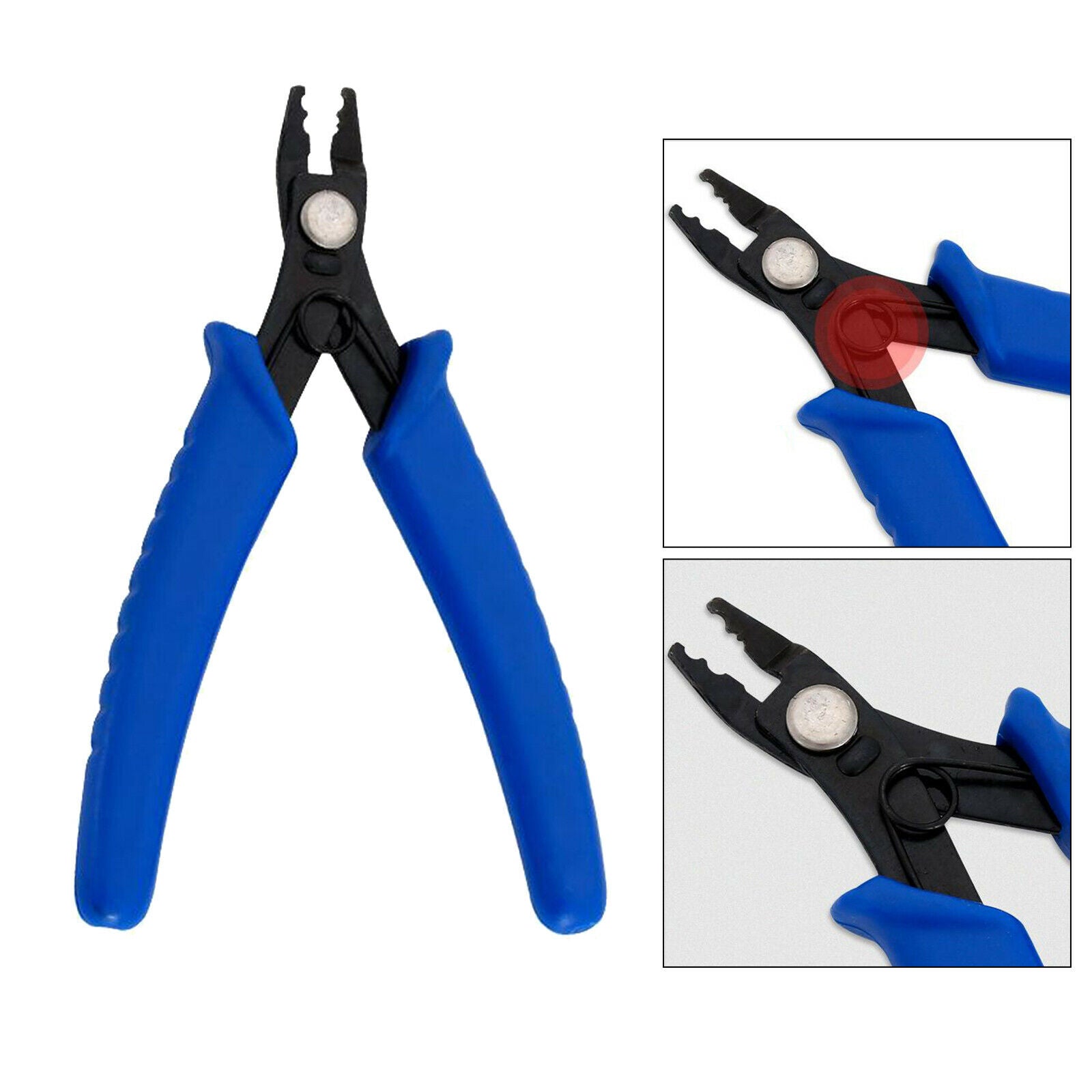 Compact Jewelry Plier Soft Handles Beading Tools Wire Cutter Jewelry Making