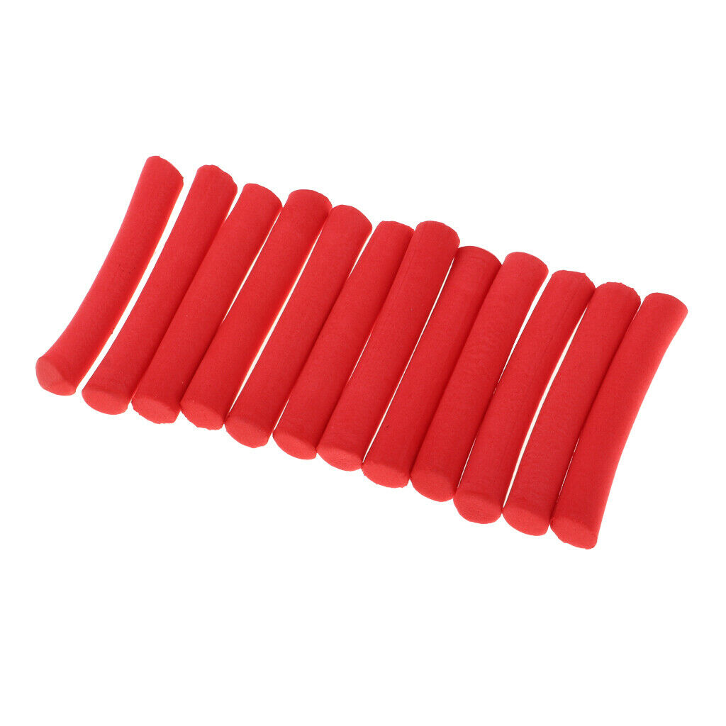 36 Pieces EVA Carp Fishing Foam Stick Cylinder Float DIY Fly Tying Rig