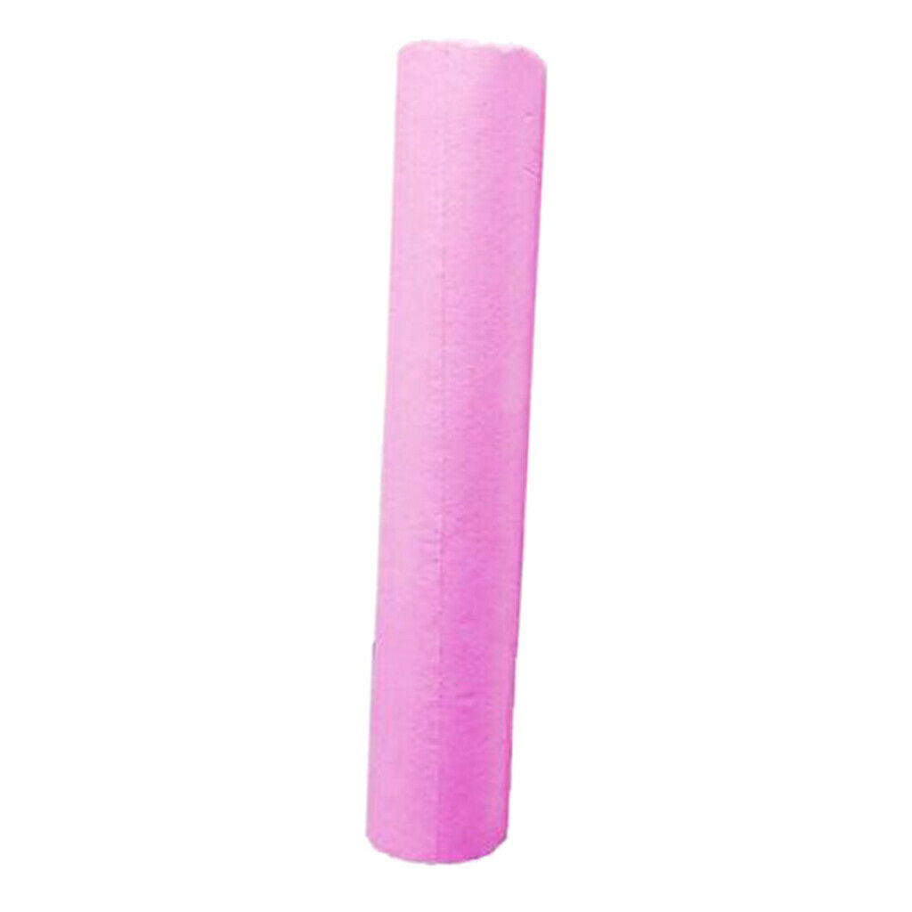100x 2 Roll Bed Paper Sheets Mat Towel Non-woven Table Cover  Supply Pink